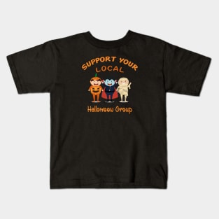 Halloween Group Kids T-Shirt